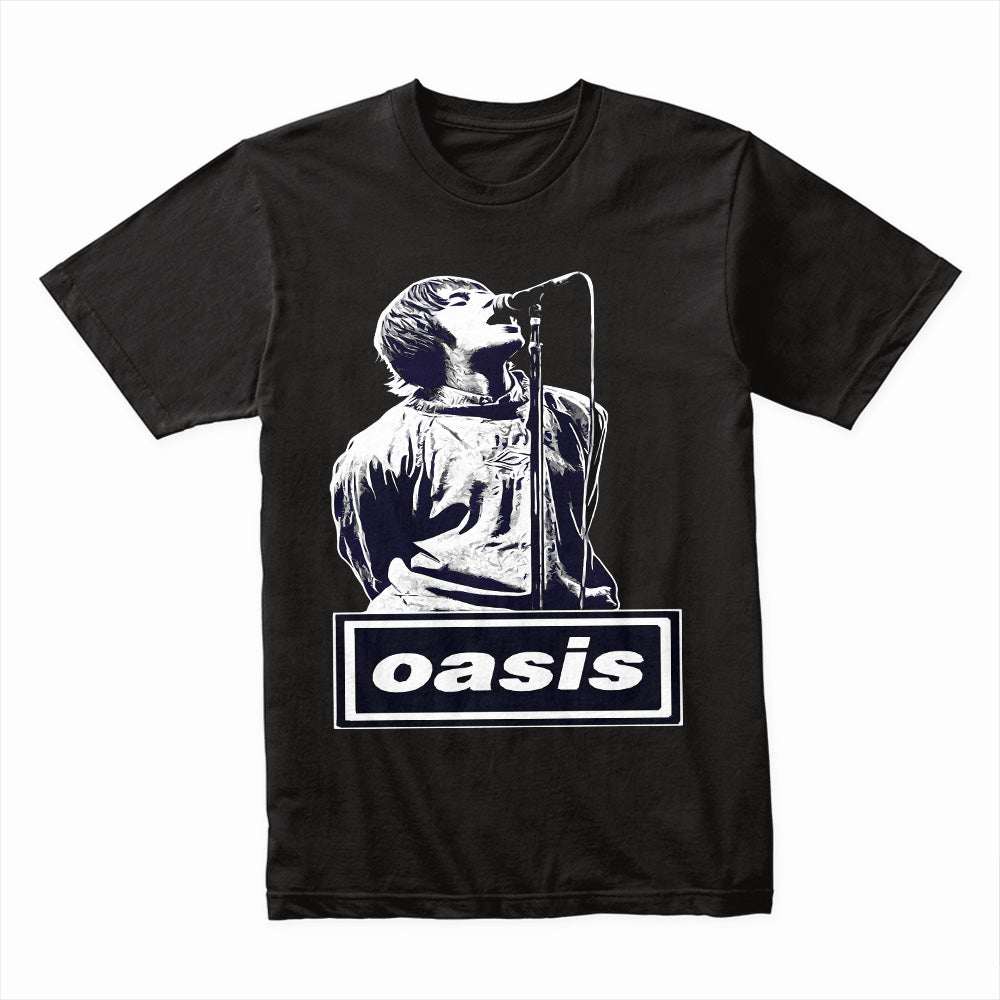 Oasis Liam Gallagher Live Performance T-Shirt