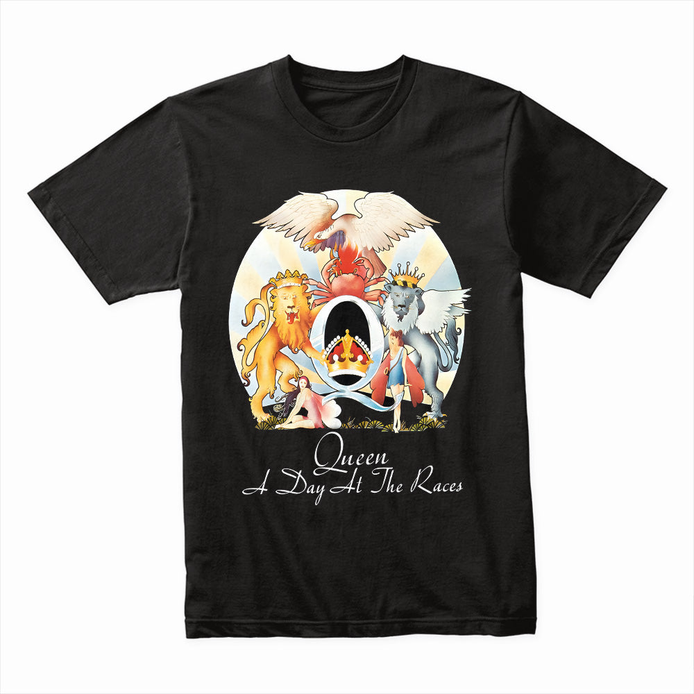 Queen "A Day at the Races" T-Shirt – Classic Album Artwork Tribute