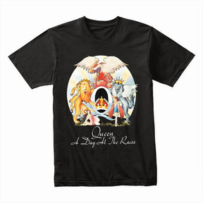 Queen "A Day at the Races" T-Shirt – Classic Album Artwork Tribute