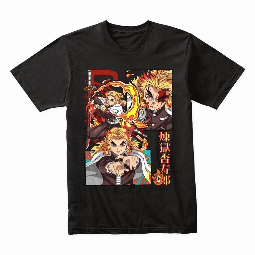 Demon Slayer Rengoku T-Shirt – Flame Hashira’s Burning Spirit