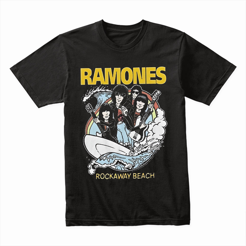 Ramones "Rockaway Beach" Surfing T-Shirt