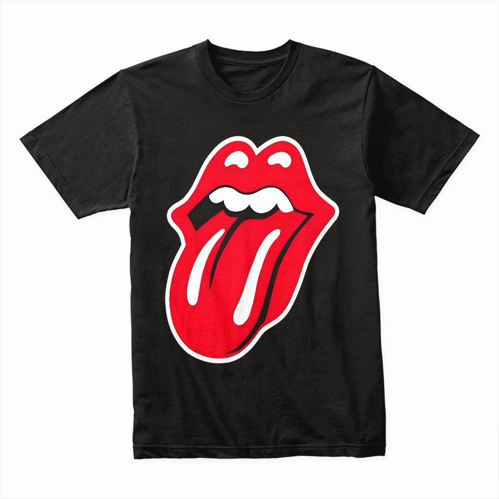The Rolling Stones Bold Tongue Logo T-Shirt – Classic Rock Icon Tee