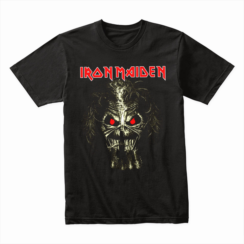 Iron Maiden "Eddie the Head" Horror Glow T-Shirt