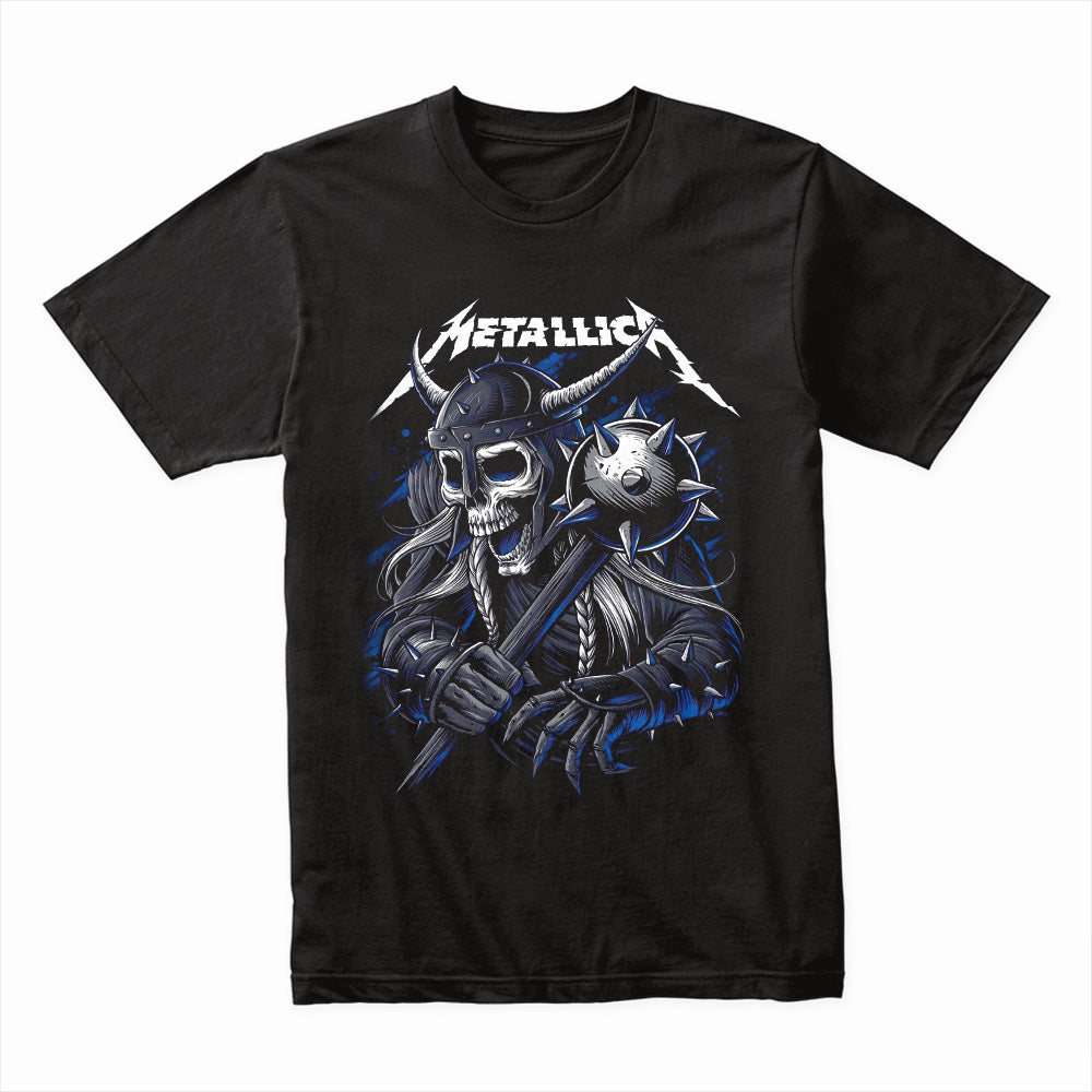 "Metallica"– Viking Warrior of Metal Design T-Shirt