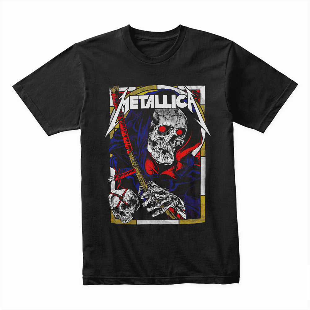 Metallica T-Shirt – Grim Reaper Samurai Design