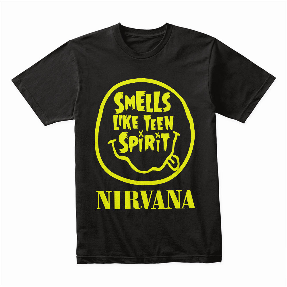 "Nirvana - Smells Like Teen Spirit" Grunge Rock T-Shirt
