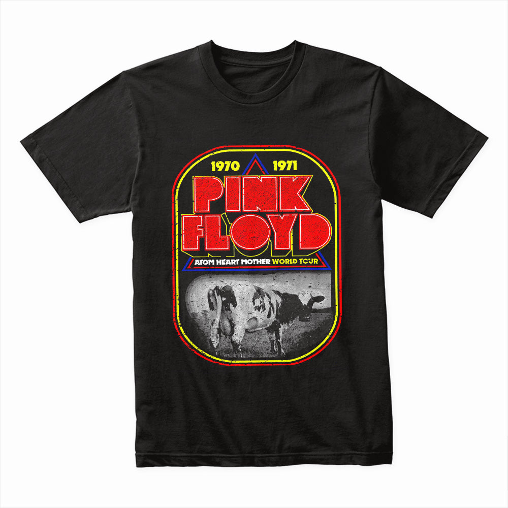"Pink Floyd - Atom Heart Mother World Tour 1970-71" Vintage Rock T-Shirt