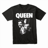 "Queen - Iconic Band Portrait" Classic Rock T-Shirt