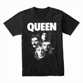 "Queen - Iconic Band Portrait" Classic Rock T-Shirt