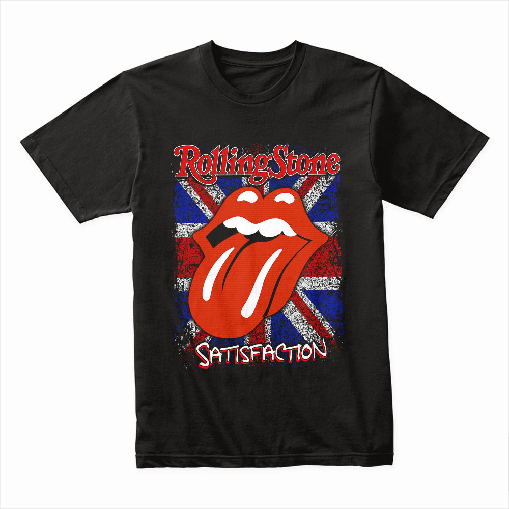 "Satisfaction & Rock" Rolling Stones Tribute T-Shirt