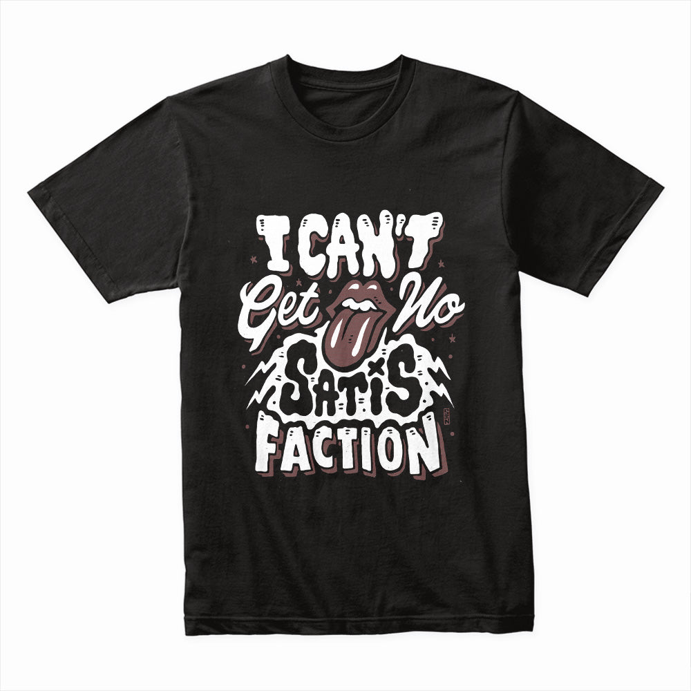 "I Can’t Get No Satisfaction" Retro Rock & Roll T-Shirt