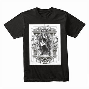 "Guitar Throne" Baroque-Inspired Rock Art T-Shirt
