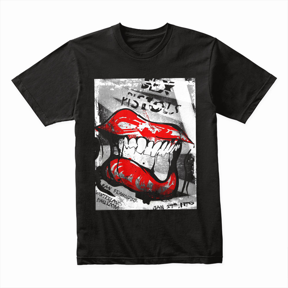 "Punk Chaos" Sex Pistols-Inspired Graphic T-Shirt
