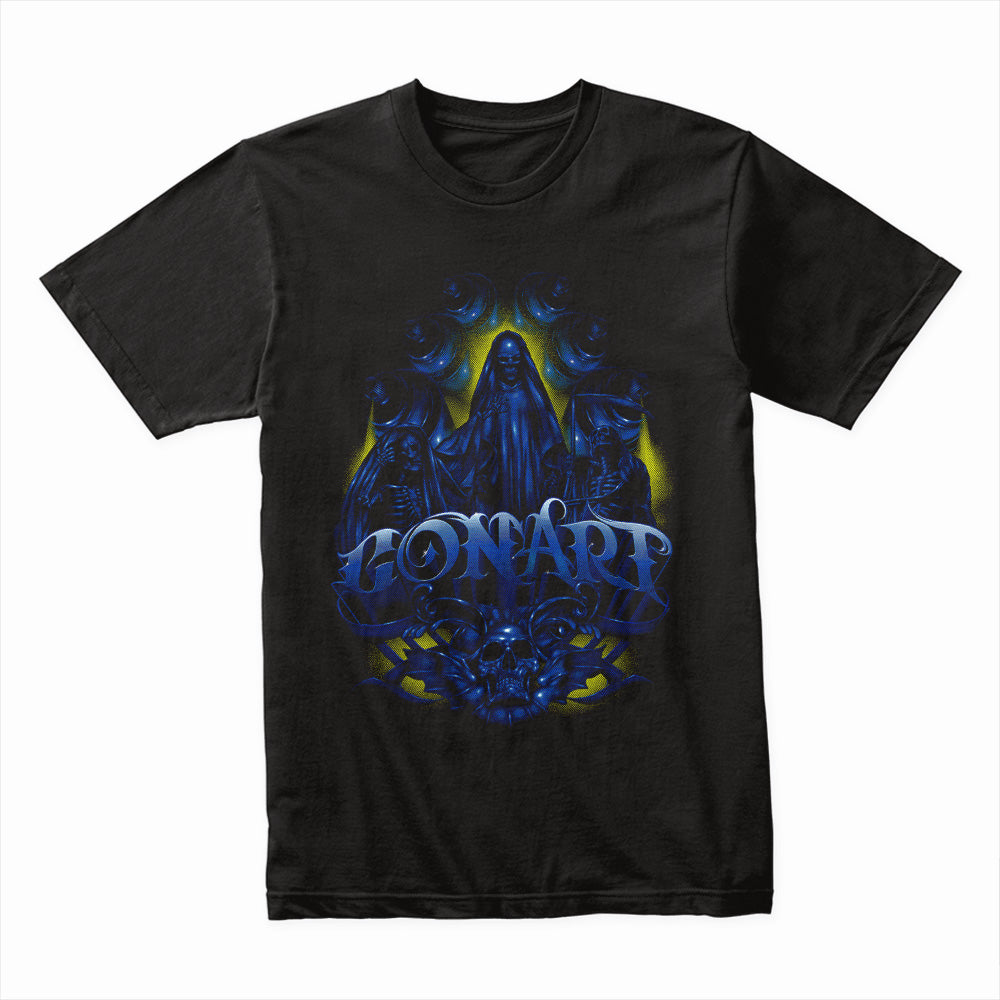 "Dark Ritual" Gothic Horror-Inspired Graphic T-Shirt