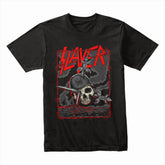 Slayer-Inspired "Warfare Skull" Brutal Metal T-Shirt