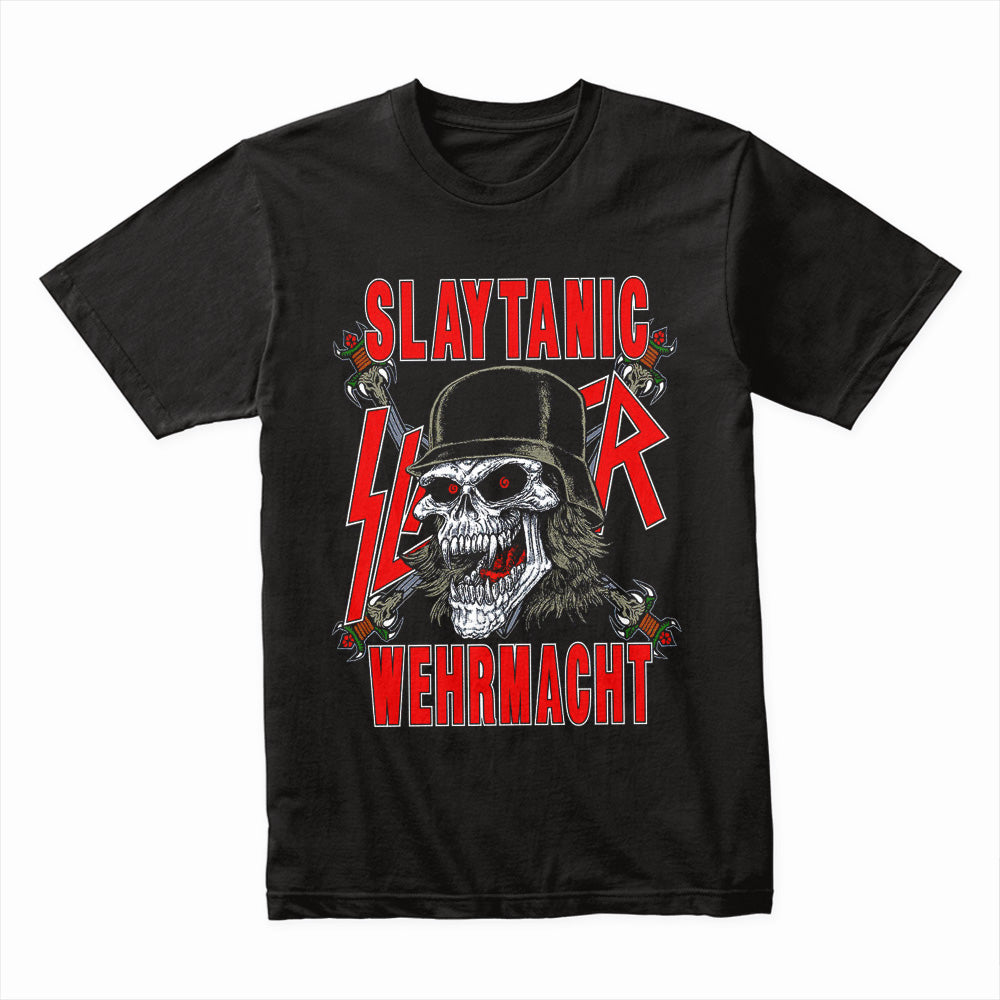 Controversial Slayer-Inspired "Slaytanic Wehrmacht" Graphic T-Shirt