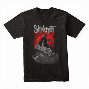 Slipknot "Prepare for Hell" Dark Horror-Themed T-Shirt