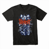 Slipknot "Mask Evolution" Heavy Metal Horror-Inspired T-Shirt