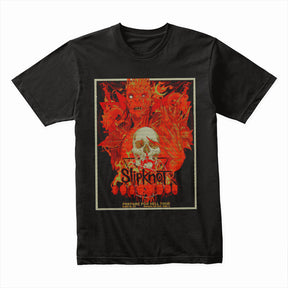 Slipknot x Korn "Prepare for Hell Tour" Horror Metal T-Shirt