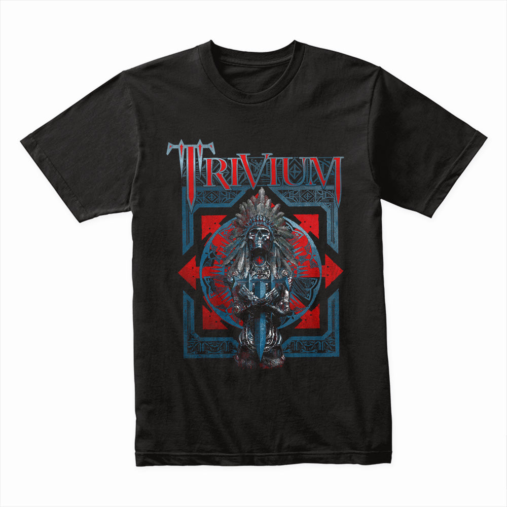 Trivium Tribal Warrior Metal T-Shirt – Ancient Power & Modern Metal