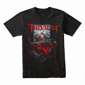 Trivium Dark Dominion Metal T-Shirt – Battle of Good & Evil
