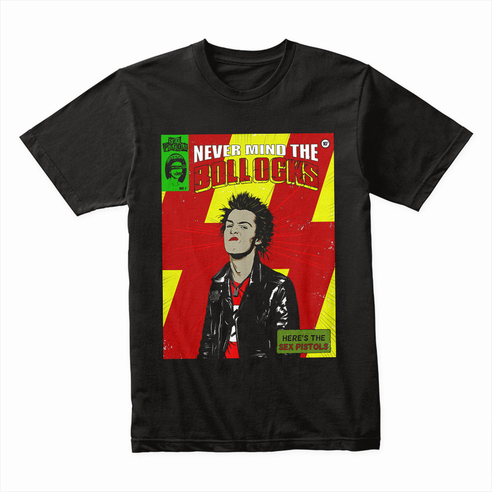 Sex Pistols "Never Mind the Bollocks" Punk Rock T-Shirt – Sid Vicious Vintage Style