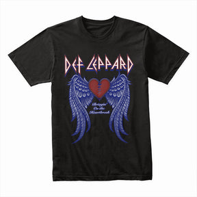 Def Leppard "Bringin’ On the Heartbreak" T-Shirt – Winged Heart Rock Tribute