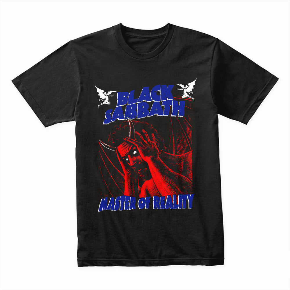 Black Sabbath Master of Reality Retro Metal T-Shirt – Black