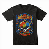 Grateful Dead "Steal Your Face" Psychedelic T-Shirt – Iconic Rock Art