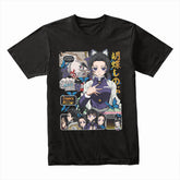 Shinobu Kocho Insect Pillar T-Shirt – Demon Slayer Manga Panel Design