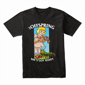 The Offspring "She's Got Issues" Retro Cartoon Punk Rock T-Shirt