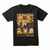 Zenitsu Agatsuma Thunder Breathing T-Shirt – Electrifying Anime Manga Design