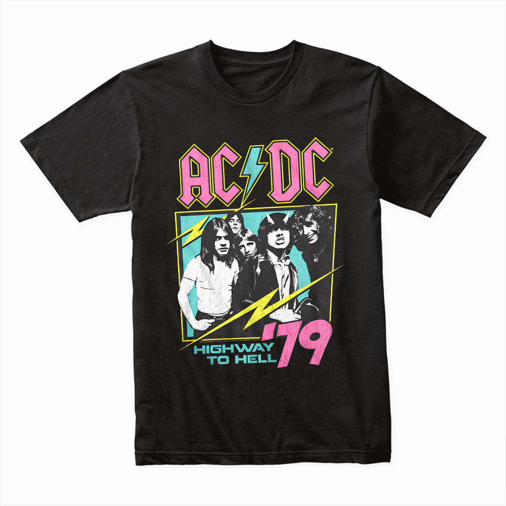AC/DC "Highway to Hell '79" Retro Tour Graphic T-Shirt