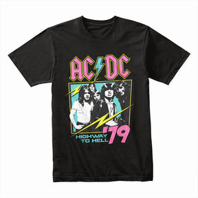 AC/DC "Highway to Hell '79" Retro Tour Graphic T-Shirt