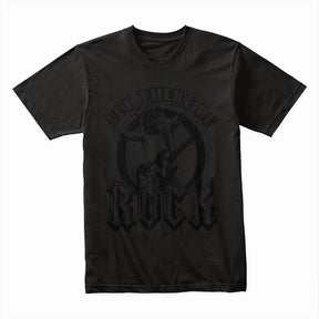 AC/DC "Let There Be Rock" Vintage-Inspired Blackout T-Shirt