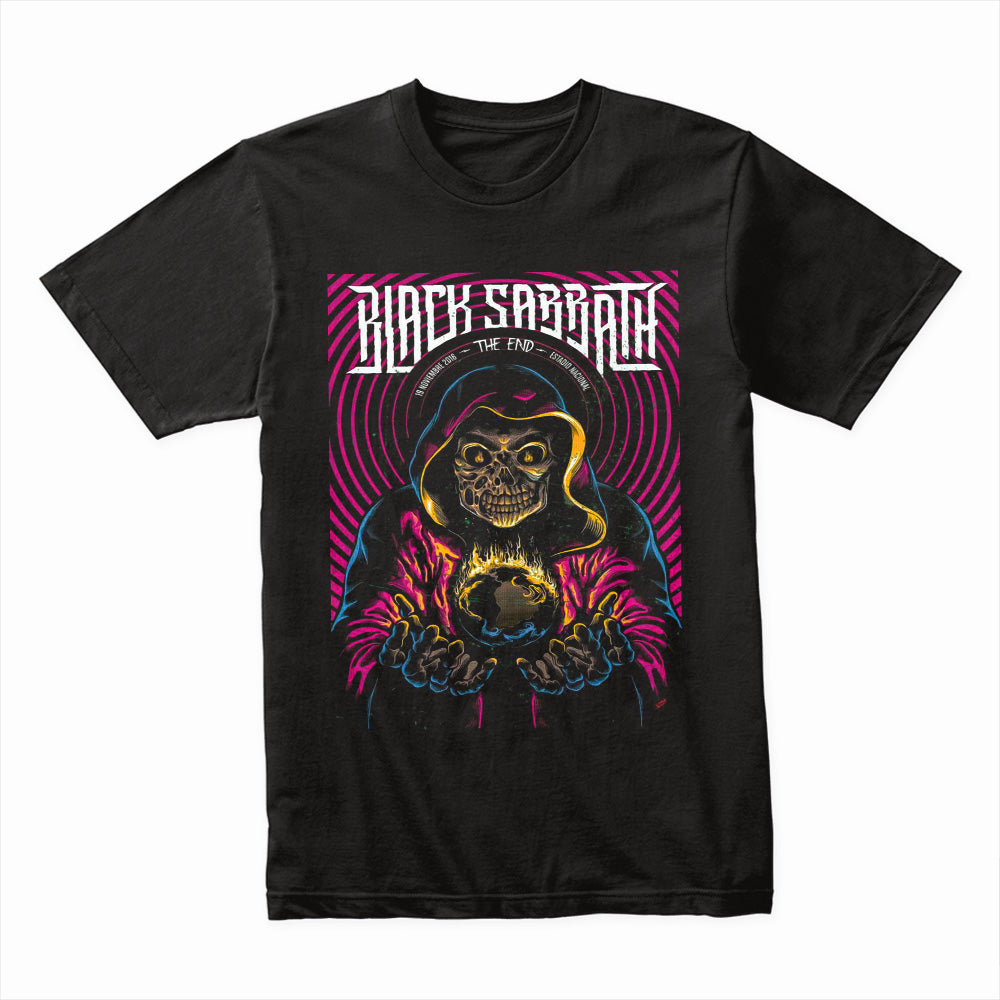 Black Sabbath "The End" Grim Reaper T-Shirt – Heavy Metal Legacy