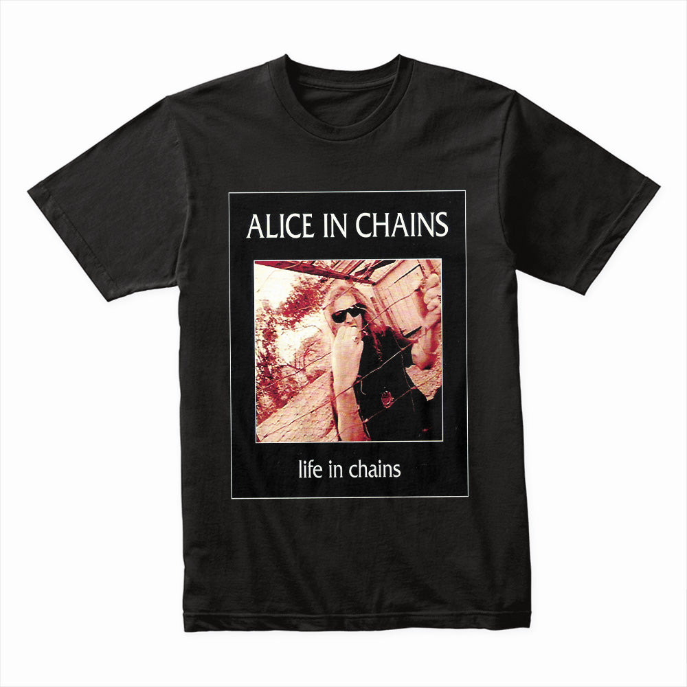 Alice in Chains "Life in Chains" Vintage Grunge T-Shirt