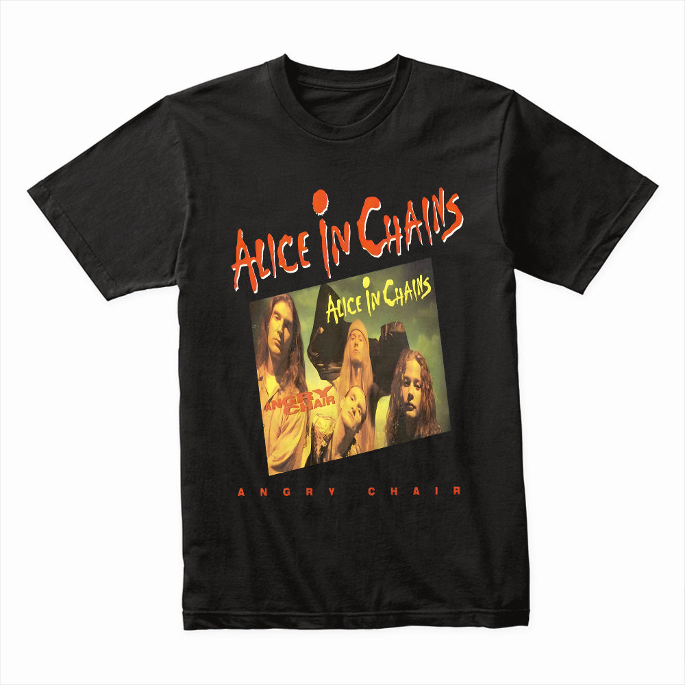 Alice in Chains "Angry Chair" T-Shirt – Classic 90s Grunge Rock Merch