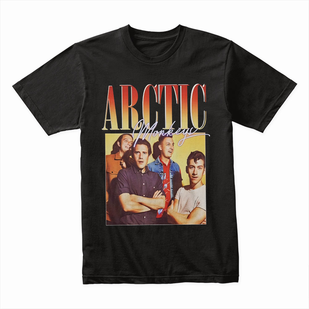 Arctic Monkeys Vintage Band T-Shirt – Retro Indie Rock Merch