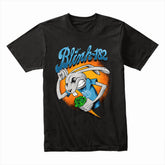 Blink-182 Rebel Rabbit T-Shirt – Bold Cartoon Punk Design