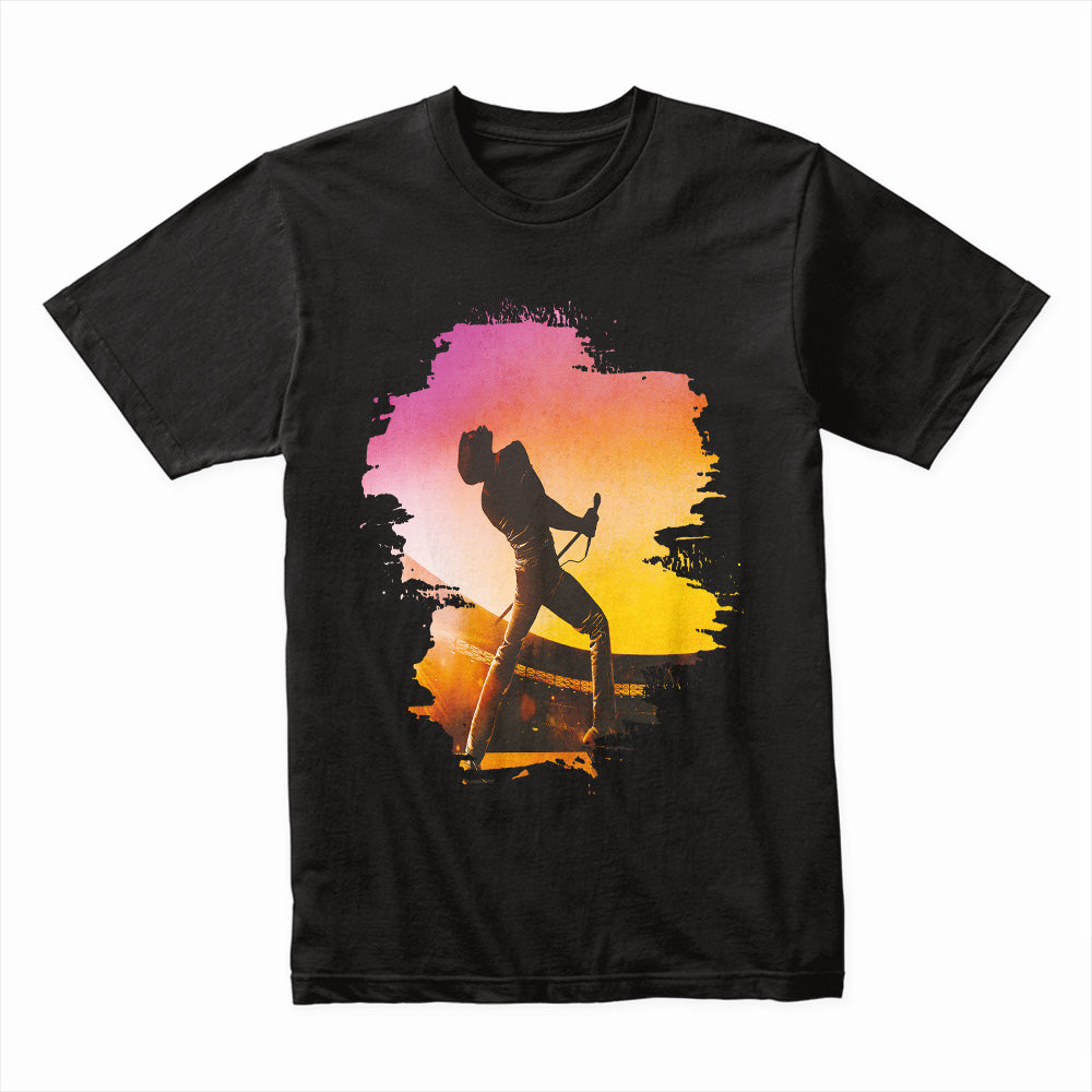 Freddie Mercury "Bohemian Rhapsody" Silhouette T-Shirt – Queen Rock Tribute