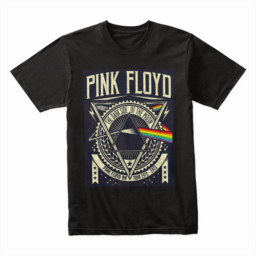 Pink Floyd Dark Side of the Moon Tour 1972-1973 Vintage Graphic T-Shirt