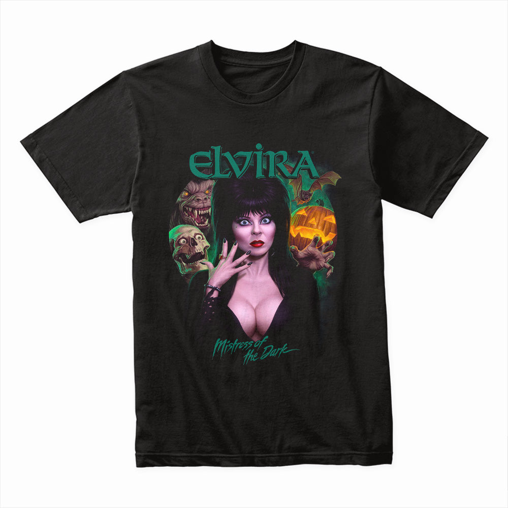Elvira Mistress of the Dark T-Shirt – Classic Horror Queen Retro Design