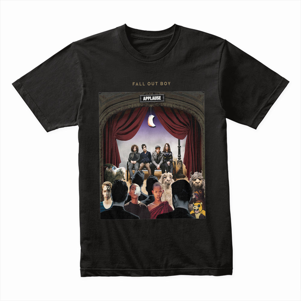 Fall Out Boy "Applause" Surreal Theater Graphic T-Shirt