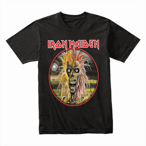 Iron Maiden "Eddie The Head" T-Shirt – Classic Heavy Metal Album Art Tee