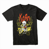 Korn Skull Kid Bicycle T-Shirt – Vintage Nu-Metal Rock Apparel