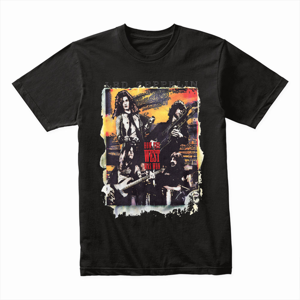 Led Zeppelin "How The West Was Won" T-Shirt – Classic Live Concert Tribute