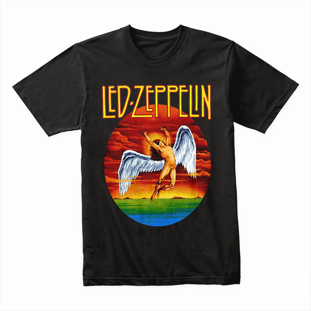 Led Zeppelin Swan Song T-Shirt – Classic Rock Angelic Artwork