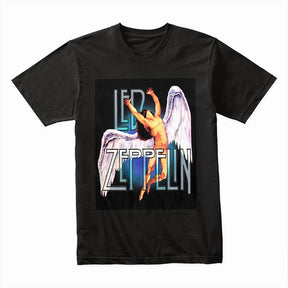 Led Zeppelin "Swan Song" Classic Rock T-Shirt – Iconic Angel Artwork
