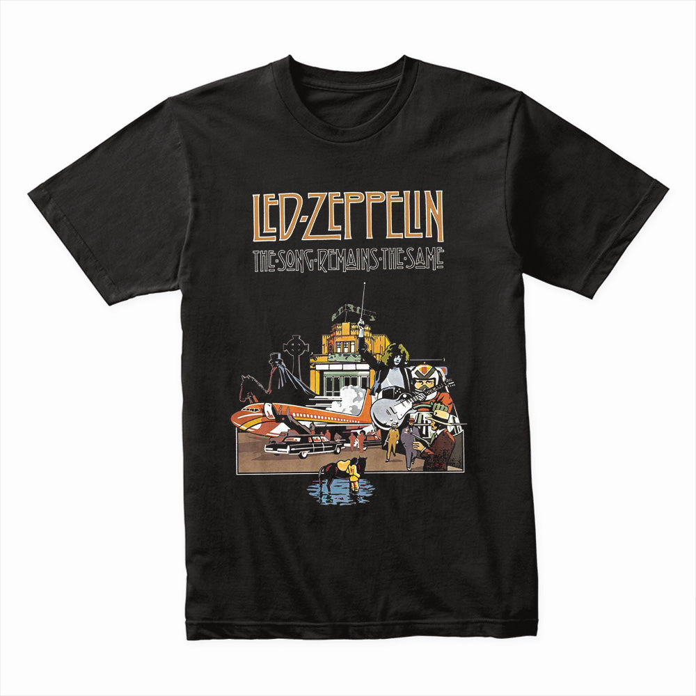 Led Zeppelin "The Song Remains the Same" T-Shirt – Classic Rock Tribute Tee